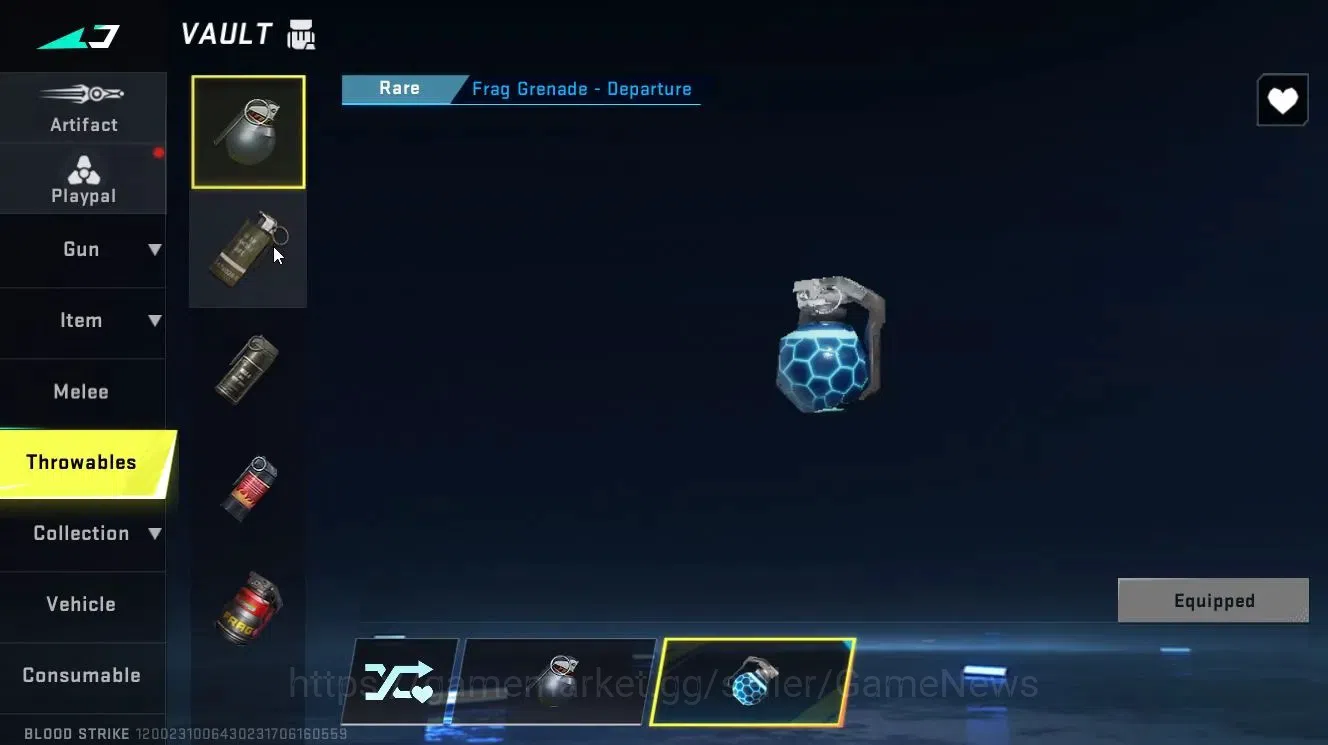 Blood Strike Accounts ASIA | 1 ULTRA Gun[M700-Iridian] | Legendary [M4A1 image 8