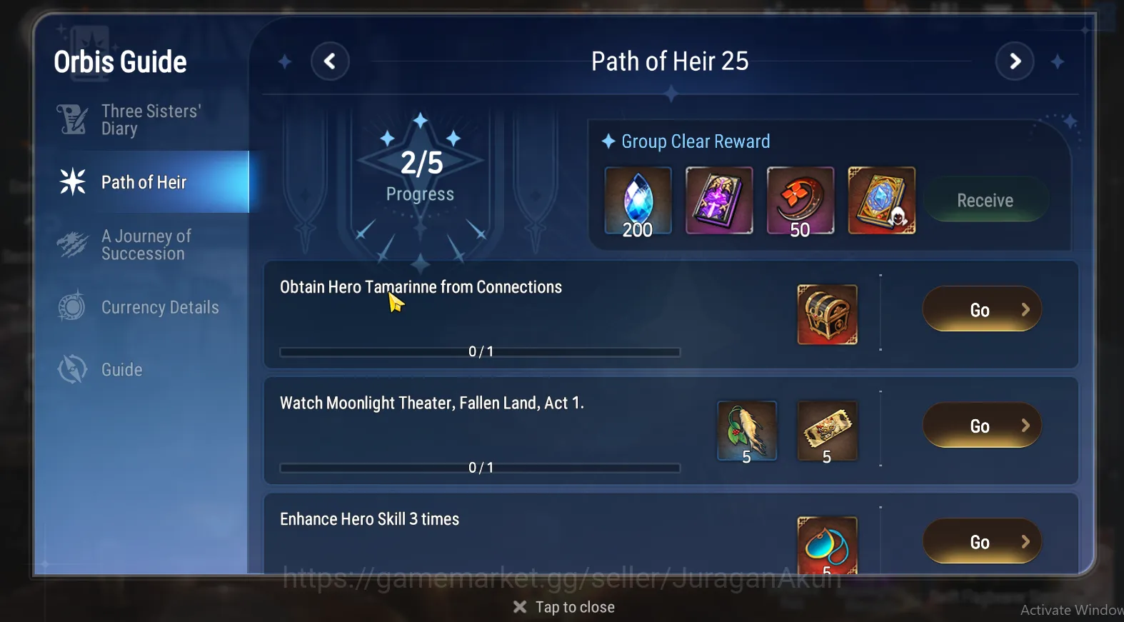 Epic Seven Accounts Mid-Tier GLOBAL 12K SkyStone|9 ML(Harseti SSS,Kayron SSS,SE Celine)+33 *5 Heroes|Auto WB 5