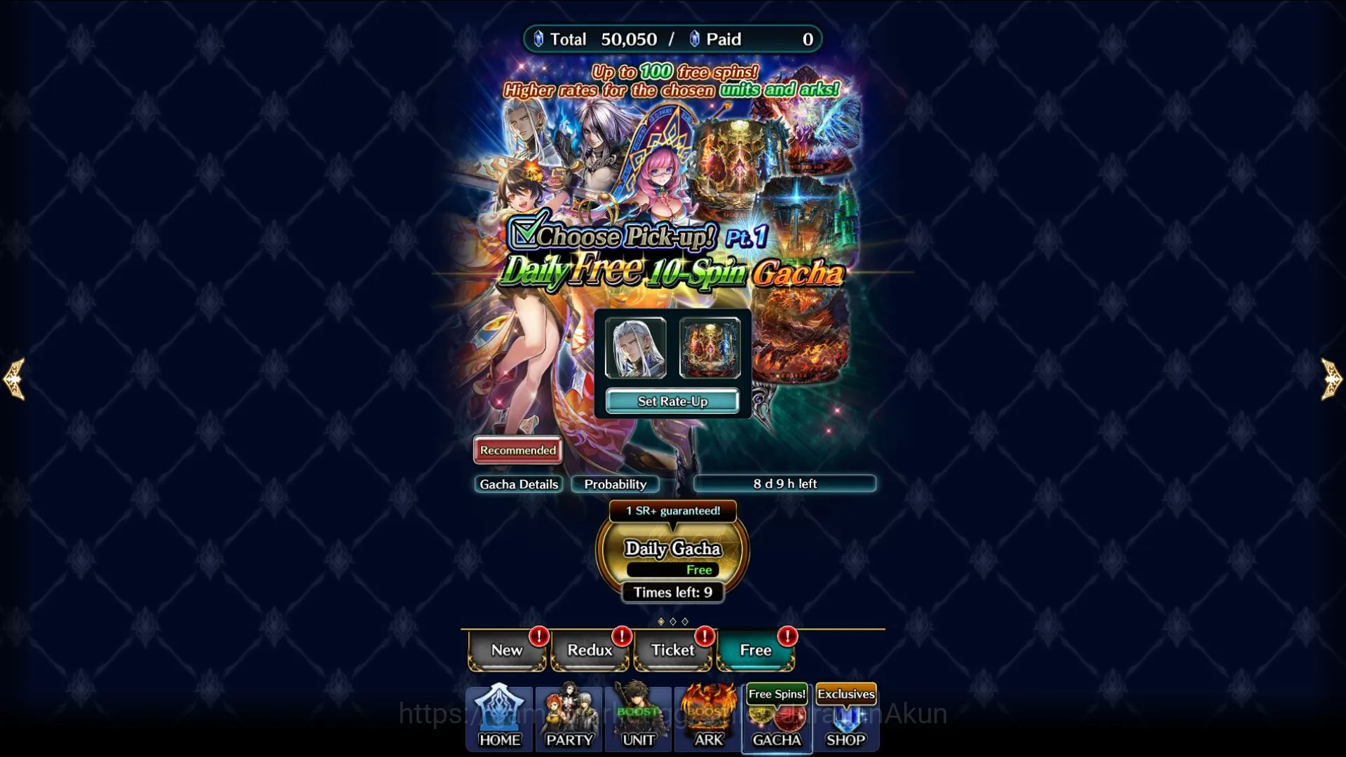 Last Cloudia Accounts Low-End Global|Starter 50K Crystal+Collab Re:Zero (Rem & Emilia)+Other Units|Code Only|Check SS(LC729) 4