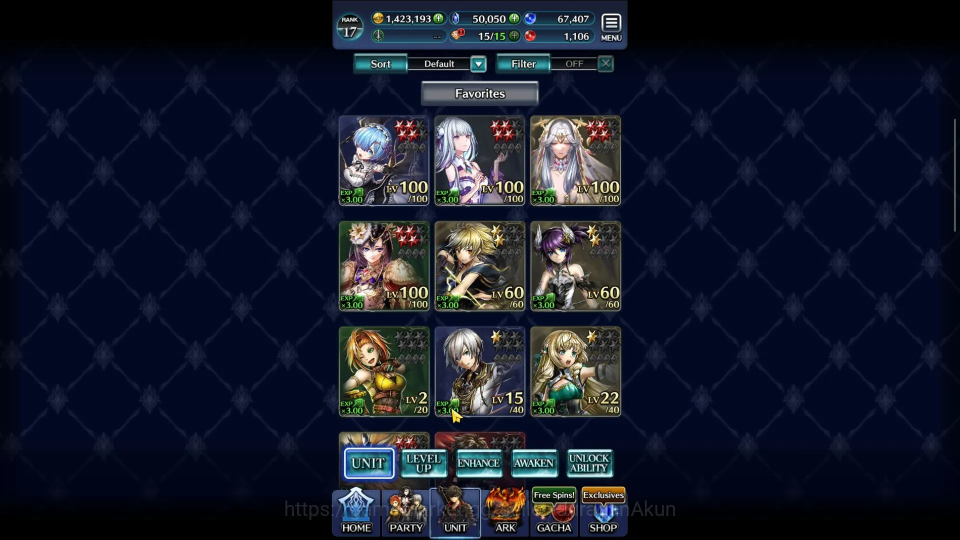 Last Cloudia Accounts Low-End Global|Starter 50K Crystal+Collab Re:Zero (Rem & Emilia)+Other Units|Code Only|Check SS(LC729) 5