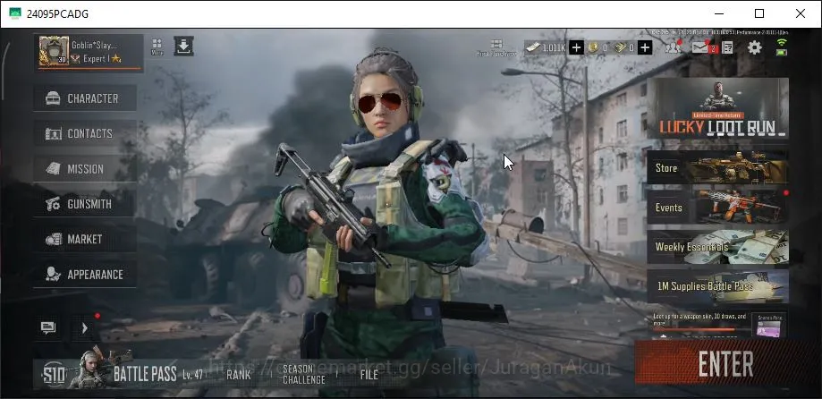 Arena Breakout Mid-Tier [MOBILE]|SV 20M|CV 18M|Trauma Uniform Fierce-M4 Sp image 1
