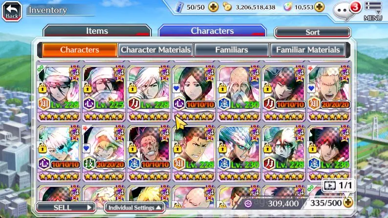 Bleach: Brave Souls Accounts Mid-Tier [GLOBAL]|10K Orb|3BTW Macy,Noel,Ninny,Rukia 10th,Duo Renew,Duo crescent,Gremmy 4