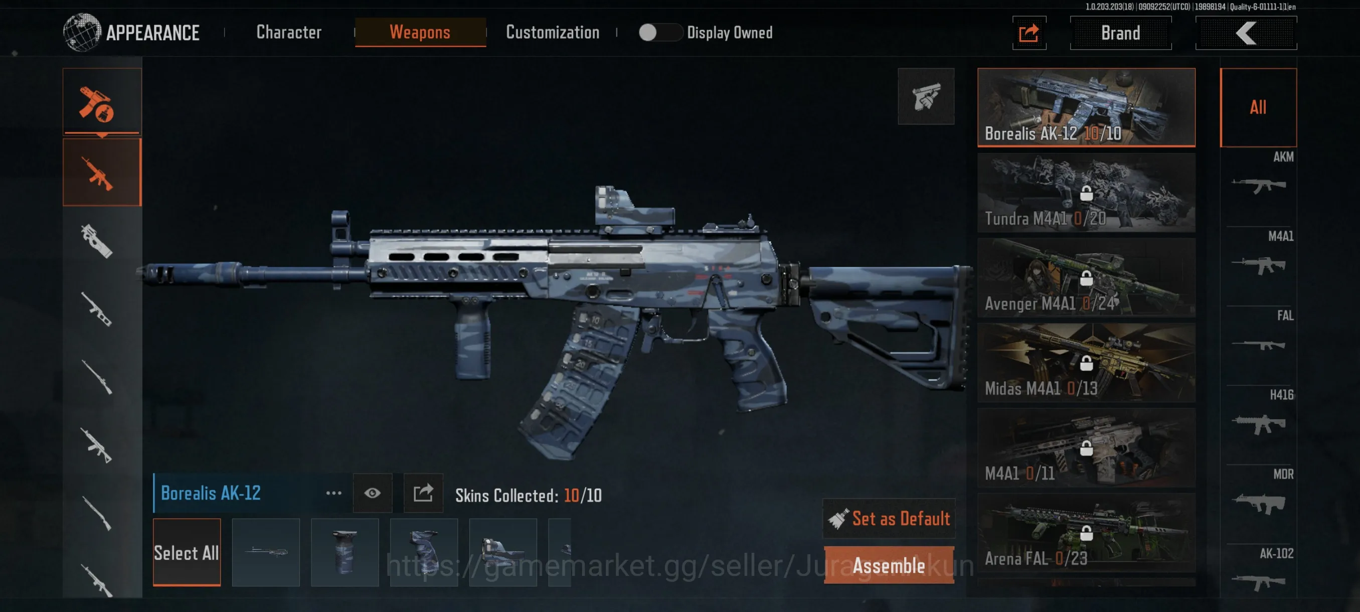 Arena Breakout Accounts [MOBILE] SV 10,4M|KOEN 10M|Battle Machete,Borealis image 4