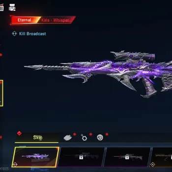 Blood Strike Accounts Starter Asia | Eternal Kala Whisper Lv2 | Ultra Galil Knight Lv3,SPIKE Twilight Baron | Log