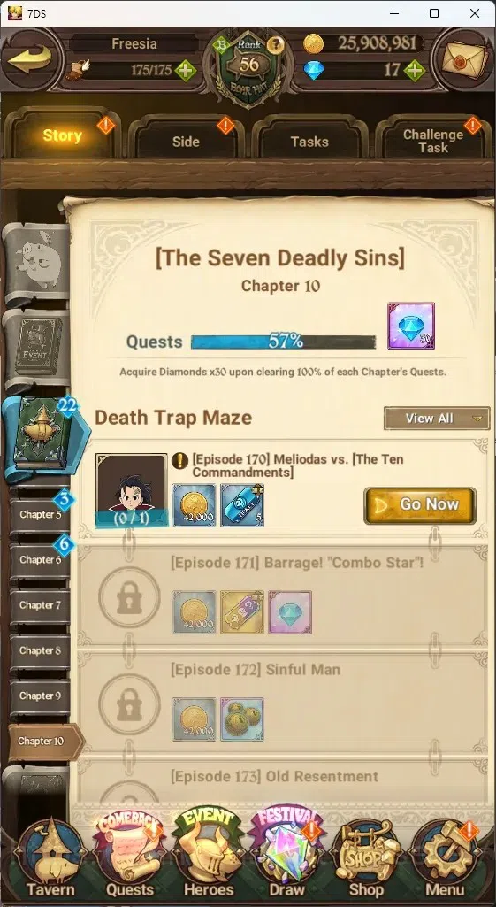 The Seven Deadly Sins: Grand Cross Accounts ASIA|3,5M CC|10 LS,17 Dm|4 LR+9 UR+Collab OVERLORD image 13