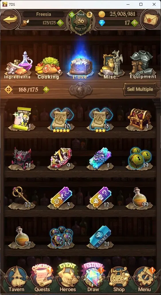 The Seven Deadly Sins: Grand Cross Accounts ASIA|3,5M CC|10 LS,17 Dm|4 LR+9 UR+Collab OVERLORD image 17