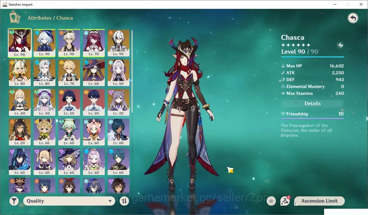 Genshin Impact Accounts ASIA|AR 56| 6 LIMITED CHAR Premium Neuvilette (Fur image 3