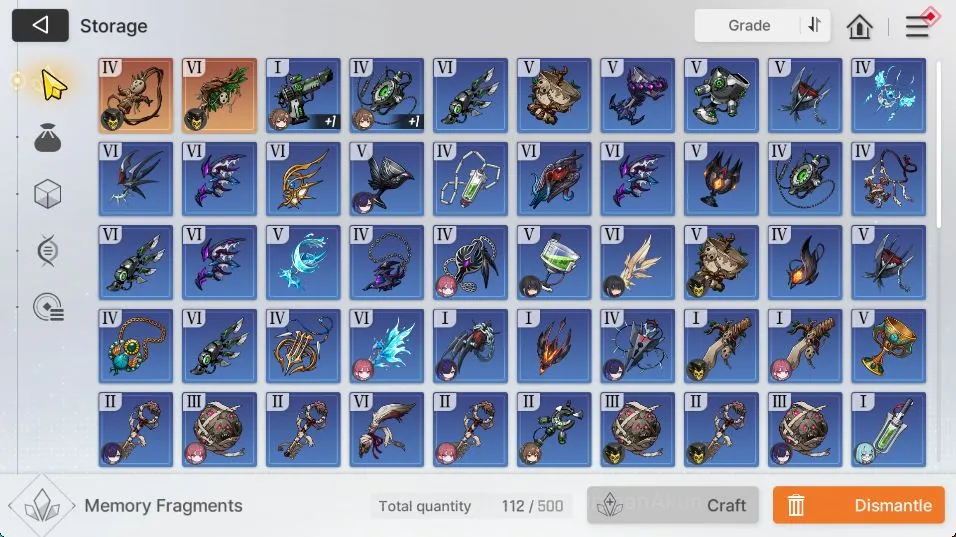 Chaos Zero Nightmare Accounts GLOBAL Lv42|5 SSR 2 Limit (Chizuru+Sign,Yuki,MagnaM1,Khalipe,Veronica)+ 10SR(MikaM2,etc)|24 SR 4