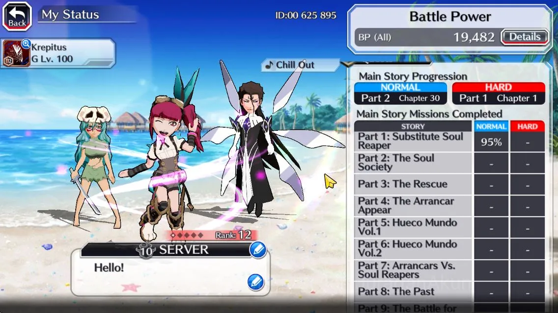 Bleach: Brave Souls Accounts Mid-Tier [GLOBAL]Best Starter|All Fresh Story|Macy Swimsuit, Noel Christmas,etc|CheckSS(BBS1764) 4