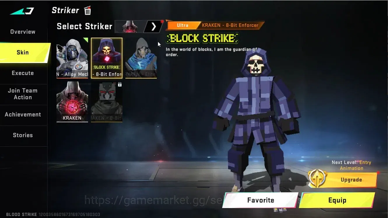 Blood Strike Accounts ASIA|3 ETERNAL[DEagle-Scorpious,AK47-Overload Lv 3 image 11