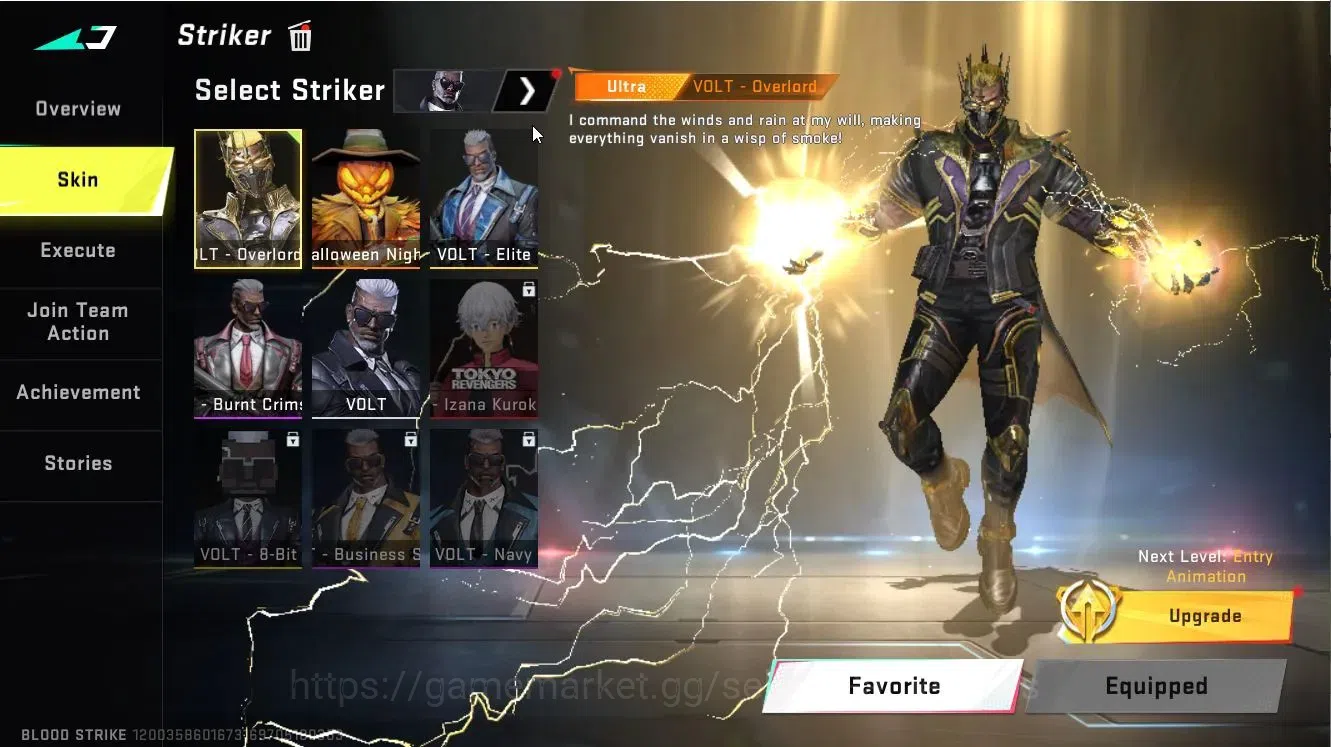 Blood Strike Accounts ASIA|3 ETERNAL[DEagle-Scorpious,AK47-Overload Lv 3 image 16