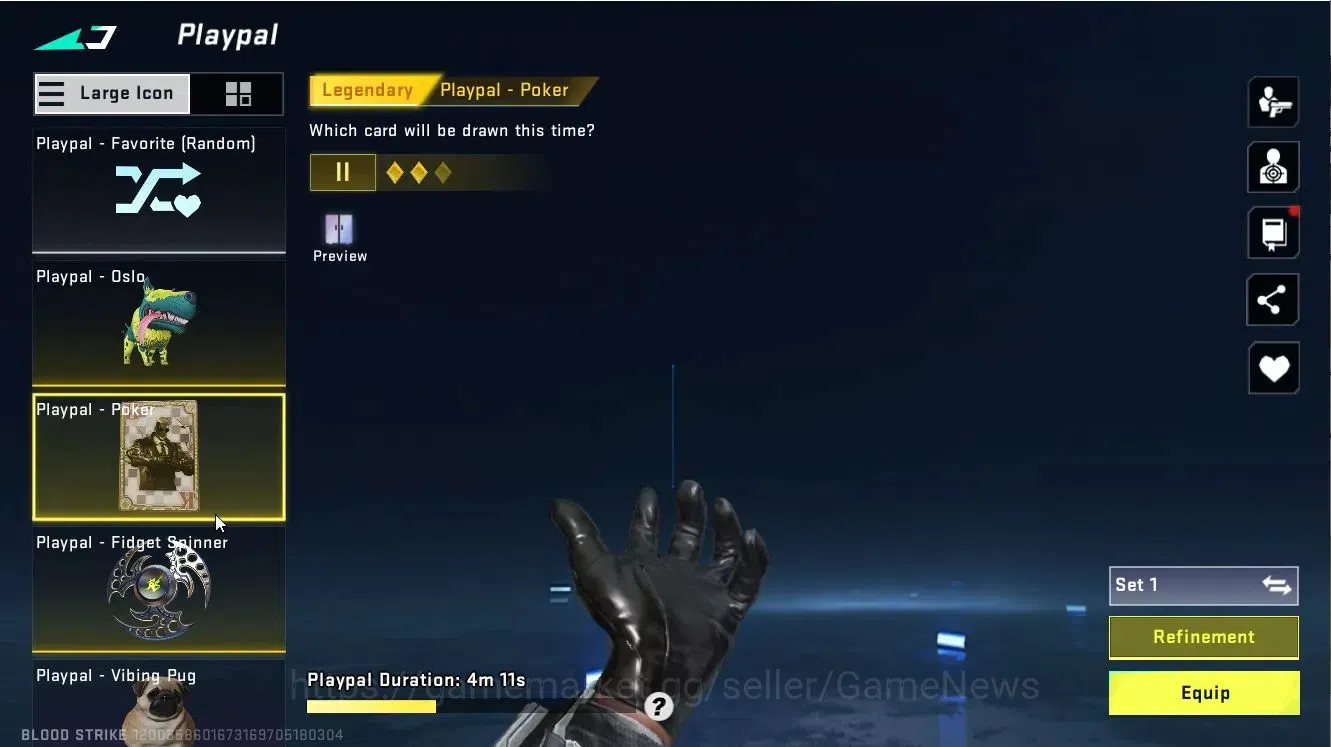 Blood Strike Accounts ASIA|3 ETERNAL[DEagle-Scorpious,AK47-Overload Lv 3 image 19
