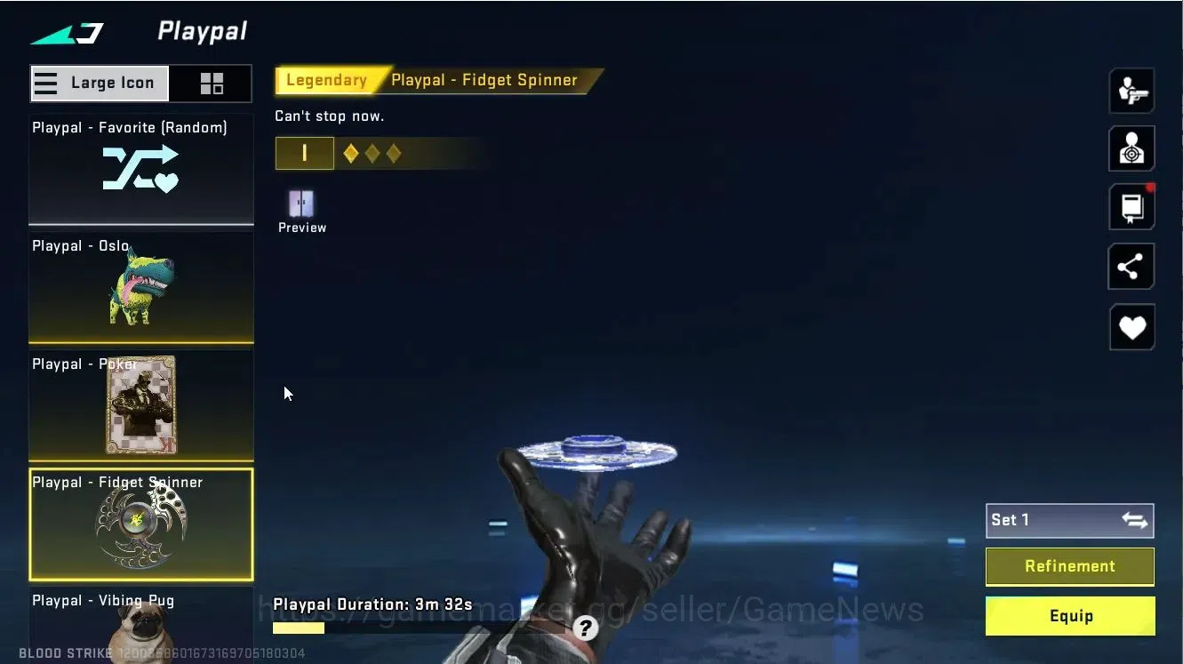 Blood Strike Accounts ASIA|3 ETERNAL[DEagle-Scorpious,AK47-Overload Lv 3 image 20