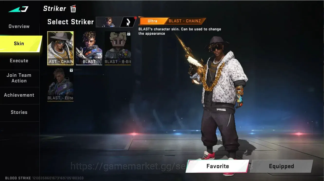 Blood Strike Accounts ASIA|3 ETERNAL[DEagle-Scorpious,AK47-Overload Lv 3 image 4