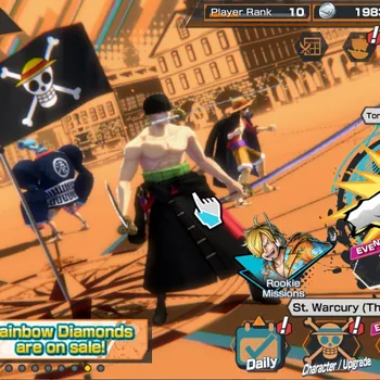 One Piece Bounty Rush Accounts Starter Global|3 EX|The Wings Zoro & Sanji,Blackbeard Pirates Kuzan,King of the Pirates Gol D