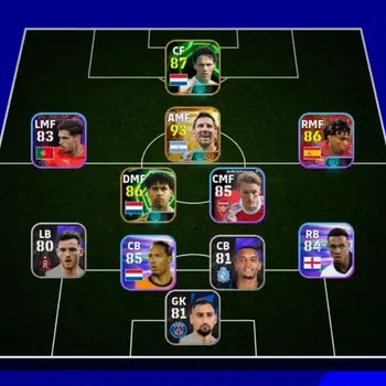 eFootball Accounts Legends & Iconic Players Mobile|PW 2596|Big Time Lionel Messi|Epic Van Basten, Rijkaard|Showtime Messi