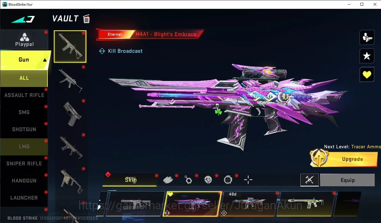 Blood Strike Accounts Asia|Collab EVA(Katya-Eva02,MCX-Eva00,Scar-Eva08)| image 3