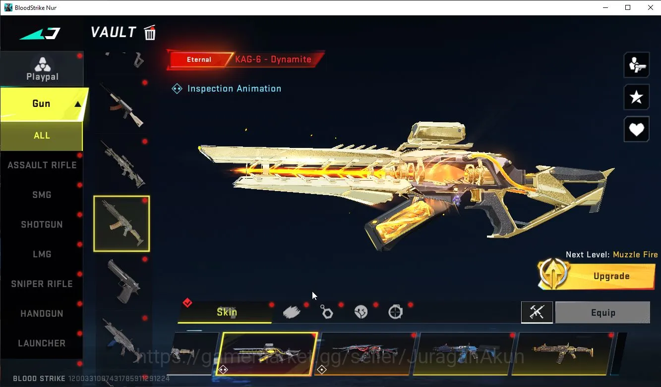 Blood Strike Accounts Asia|Collab EVA(Katya-Eva02,MCX-Eva00,Scar-Eva08)| image 5