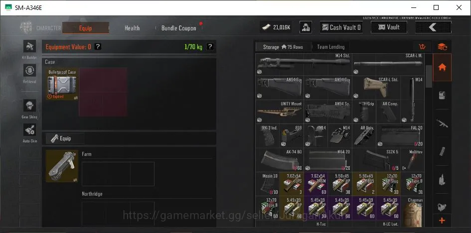 Arena Breakout Accounts Mid-Tier [MOBILE]SV 21,7M|CV 20M|Battle Machete,AKM,AK-74N,AKS-74U,Banana UMP45,Etc| CN OFF | Log 2