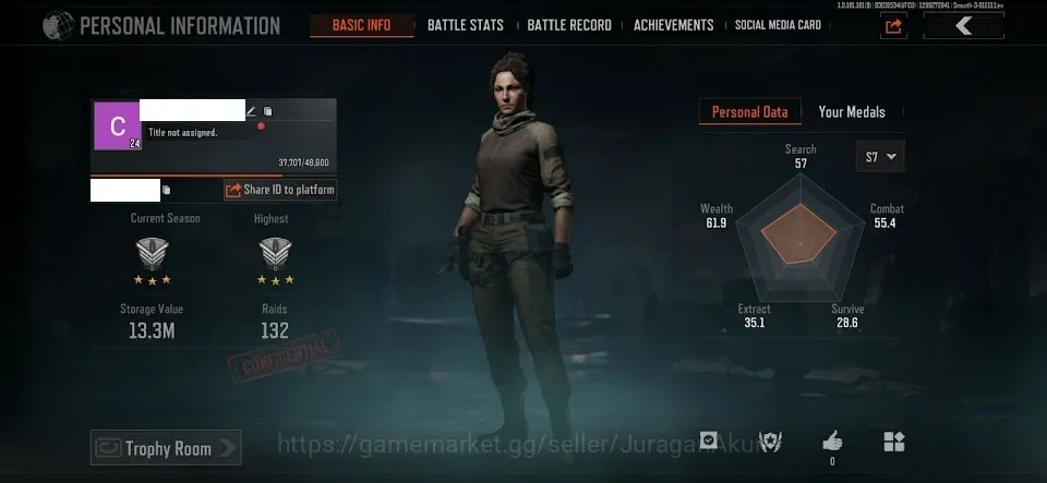 Arena Breakout Mid-Tier [MOBILE] SV 13.3M | Koen 6.8M | Mosin Skin| Many G image 1