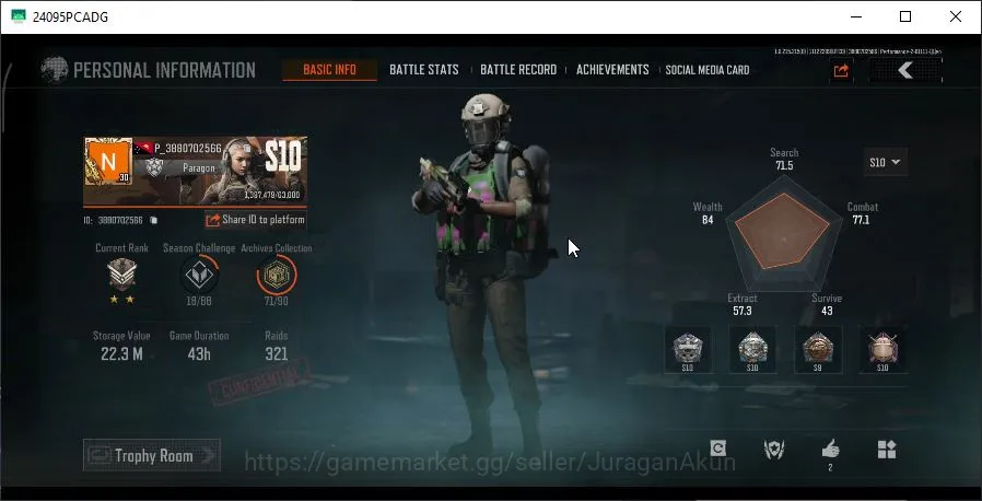 Arena Breakout Accounts [MOBILE] Lvl 30 | SV 22,3M | CV 0,6M |BMachete,TF  image 4