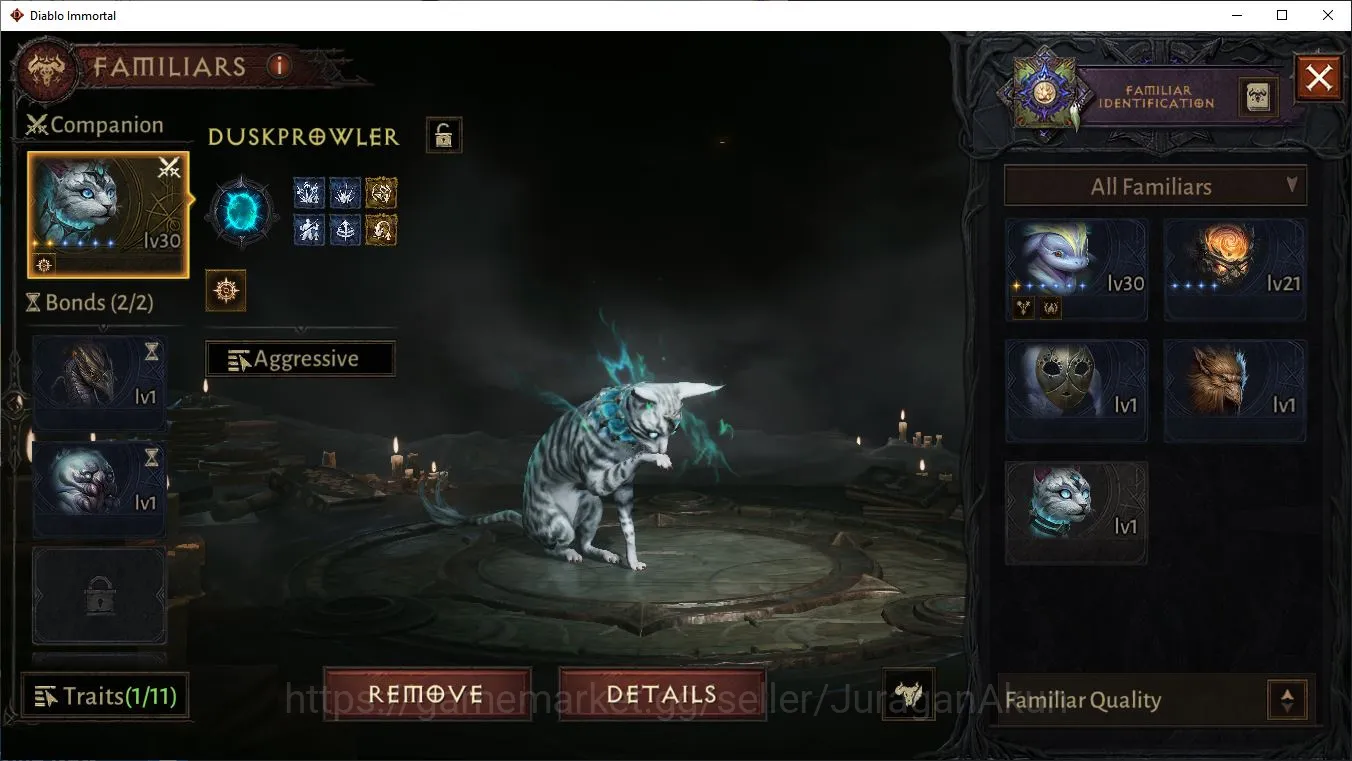 Diablo Immortal Accounts Mid-Tier EU:Sescheron|Lv60(436)Necromancer|26k CR|Reso 480|Hell 3|Paragon Slayer|Hell 7