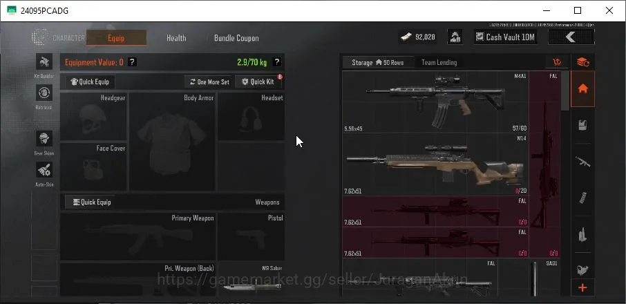 Arena Breakout Accounts Mid-Tier [MOBILE]Lvl 29|SV 11M|CV 10M|Plain ACC Combust FAMAS SJ16 Grave Mosin|Gear skin| CN 2