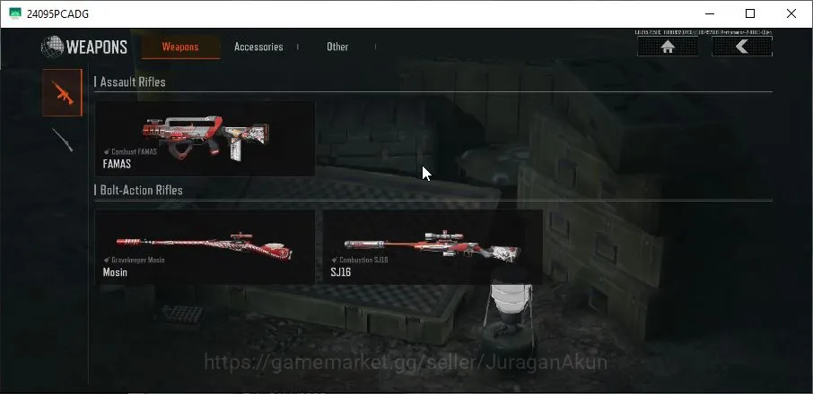 Arena Breakout Accounts Mid-Tier [MOBILE]Lvl 29|SV 11M|CV 10M|Plain ACC Combust FAMAS SJ16 Grave Mosin|Gear skin| CN 4
