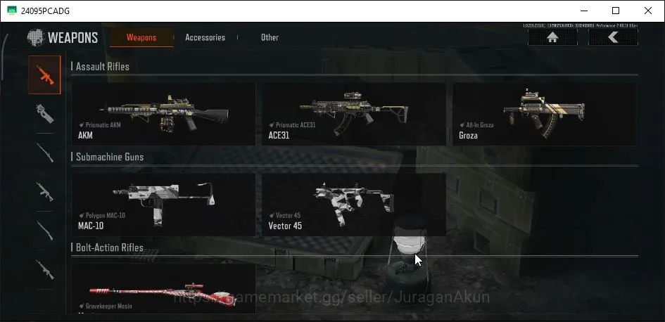 Arena Breakout Accounts Mid-Tier [MOBILE] Lvl 30|SV 12,4M|CV 10M|3 Polygon,2 Prismatic,All in Groza,Grave Mosin,Etc|Gear 5