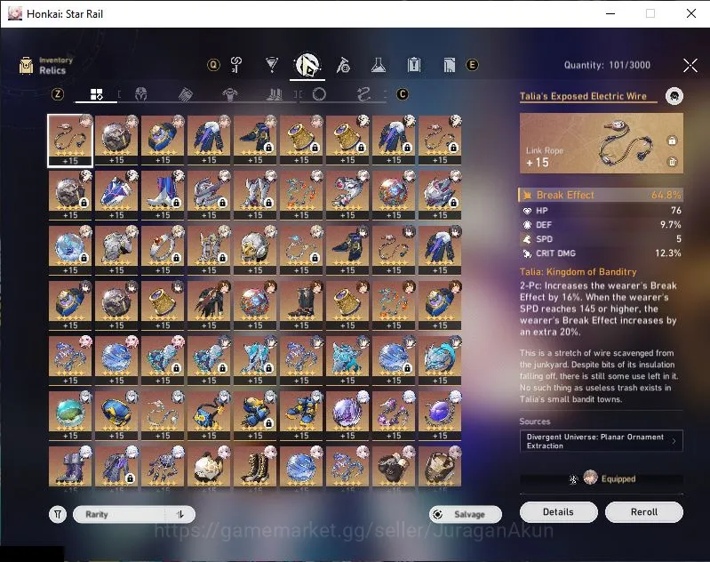 Honkai Star Rail Accounts Mid Game Asia|TL 68|10 Limited |[Jingliu,Boothill,Aven]+Sign,Cerydra,Firefly,Yunli,Etc|Mc 2