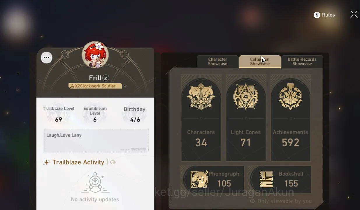 Honkai Star Rail Accounts ASIA|TL69|6 Limits [Acheron,Sparkle,Jade+Sign,Agla image 2