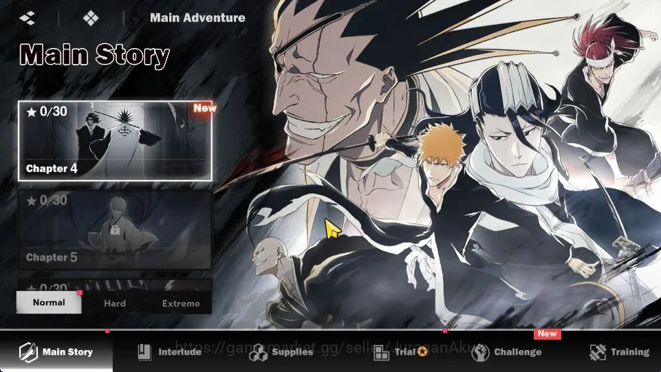 BLEACH: Soul Resonance Accounts Nuverse SEA|Lv 24|3 SSR(Ichigo,Byakuya,Kisuke) + 1 image 3