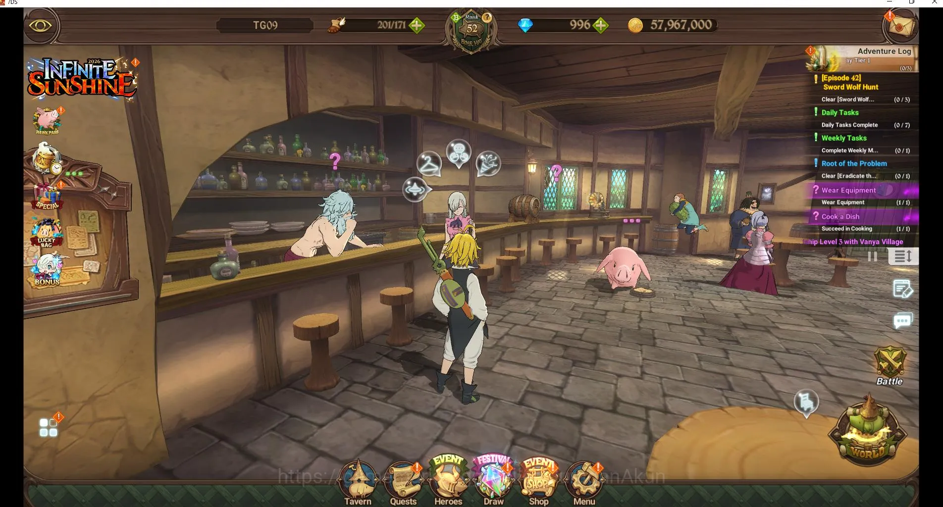 The Seven Deadly Sins: Grand Cross Accounts Global | 893k CC | Ch 5 | Starter | 1 LR - 2 UR + image 1