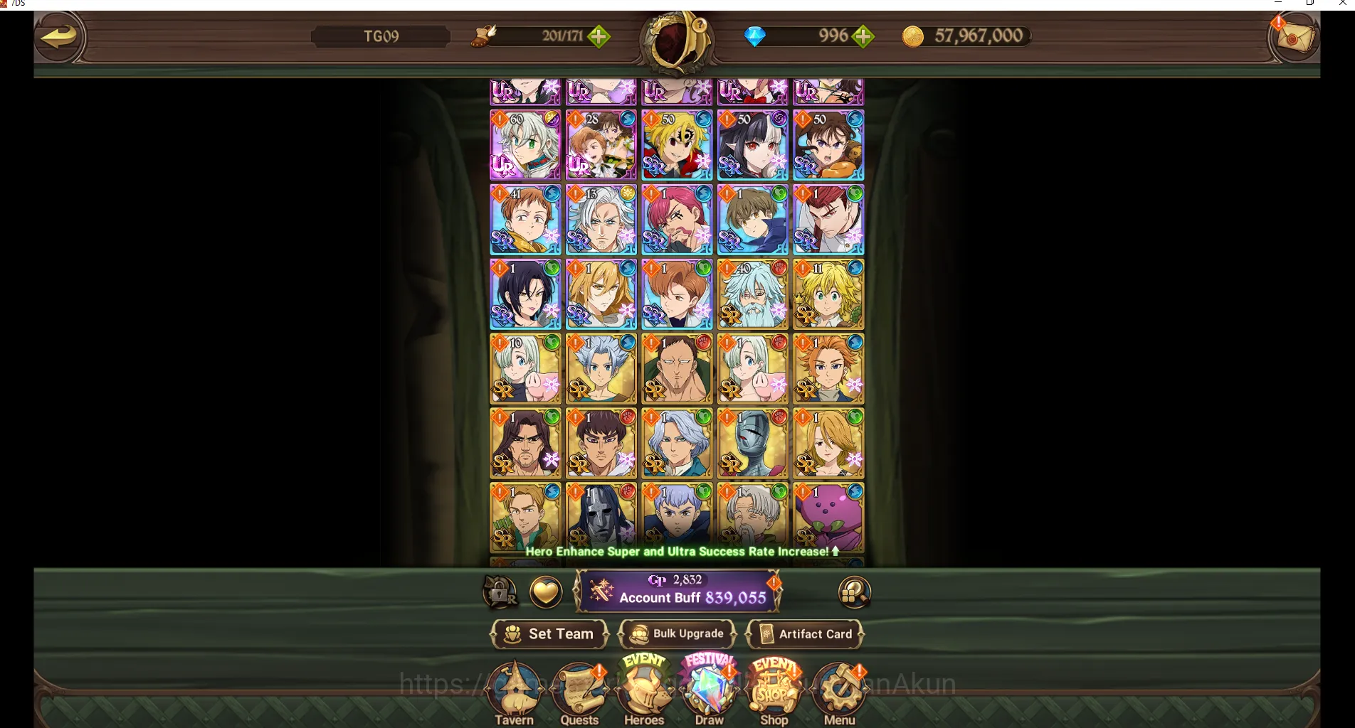 The Seven Deadly Sins: Grand Cross Accounts Global | 893k CC | Ch 5 | Starter | 1 LR - 2 UR + image 5