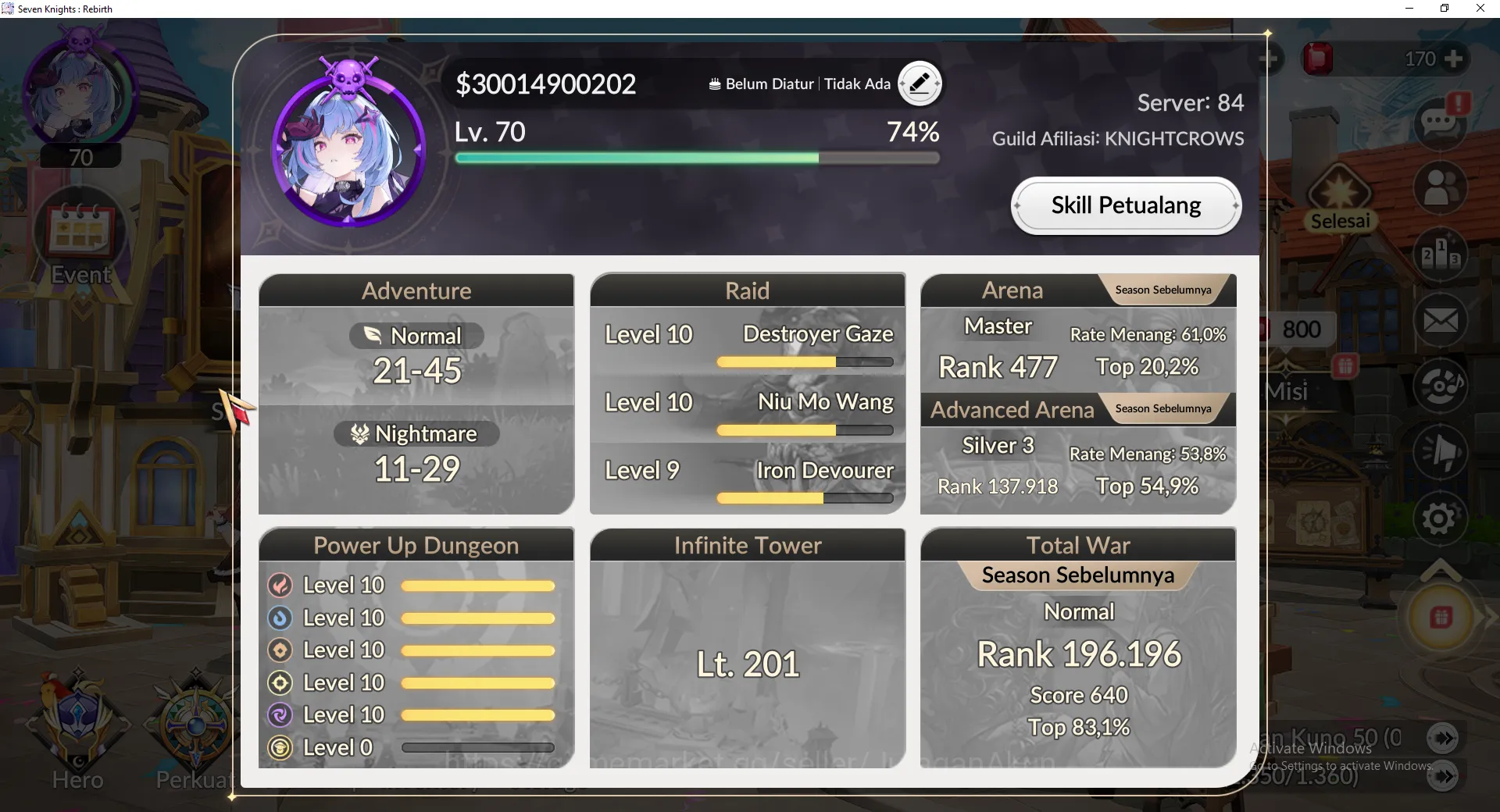 Seven Knights Re:Birth Accounts [Re:BIRTH] Global300xx| 2 Old 7k (Juri,Rosie) 16 L image 3