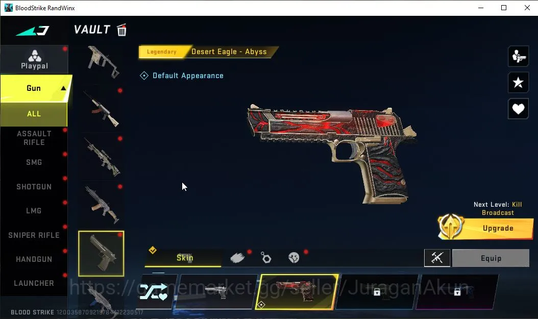 Blood Strike Accounts Mid-Tier Asia|ETERNAL Melee Katar - Judgment|Legendary M4A1,KAG-6,Etc|Log Netease|Check SS(BLS2326) 7