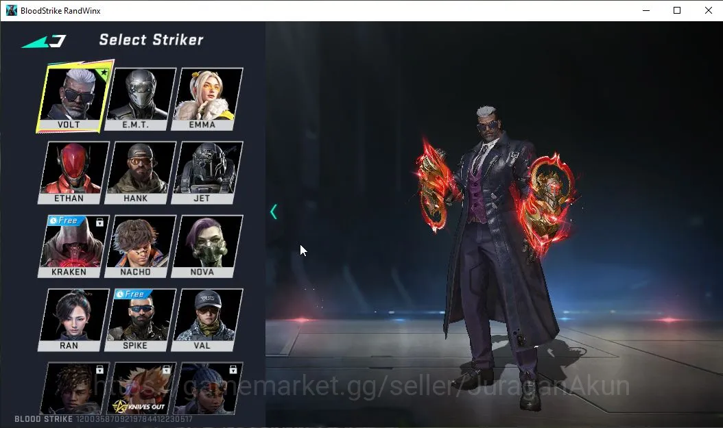 Blood Strike Accounts Mid-Tier Asia|ETERNAL Melee Katar - Judgment|Legendary M4A1,KAG-6,Etc|Log Netease|Check SS(BLS2326) 9