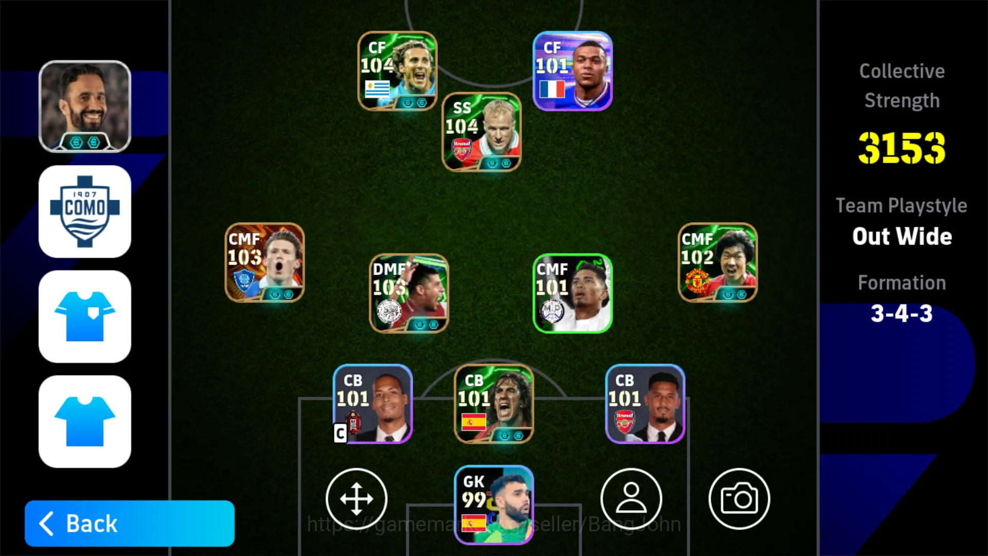 eFootball Accounts power 3153 l scot mctominay big time l raul epic d image 1