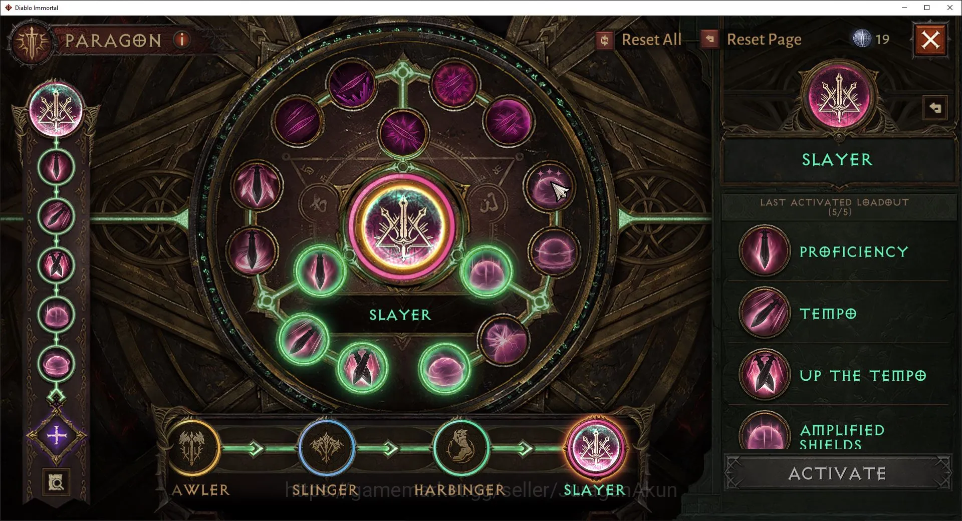 Diablo Immortal Accounts Mid-Tier SEA - anu | can move server | Lv 60(463) Tempest 26K CR | Reso 570 | Hell 3 Paragon | 2 7