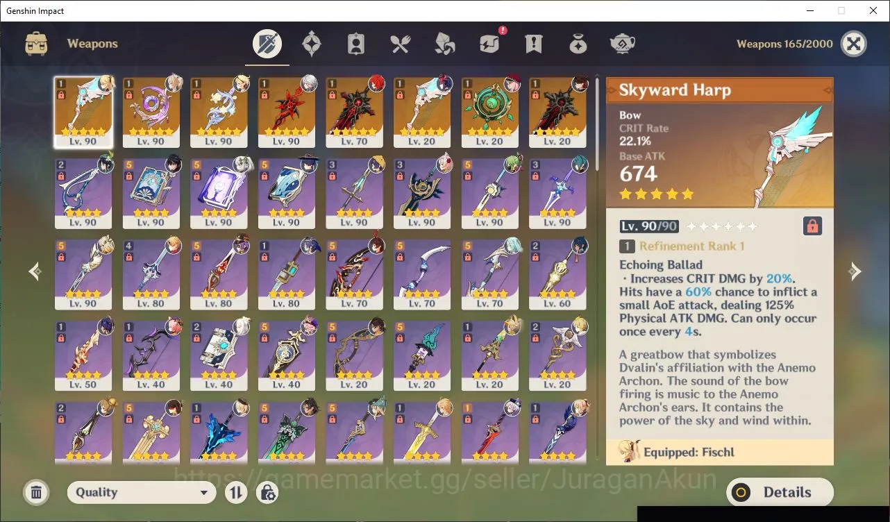 Genshin Impact Accounts ASIA|AR58|8 Limited +8[5Star's Weapon]|Arlecchi+Si image 3