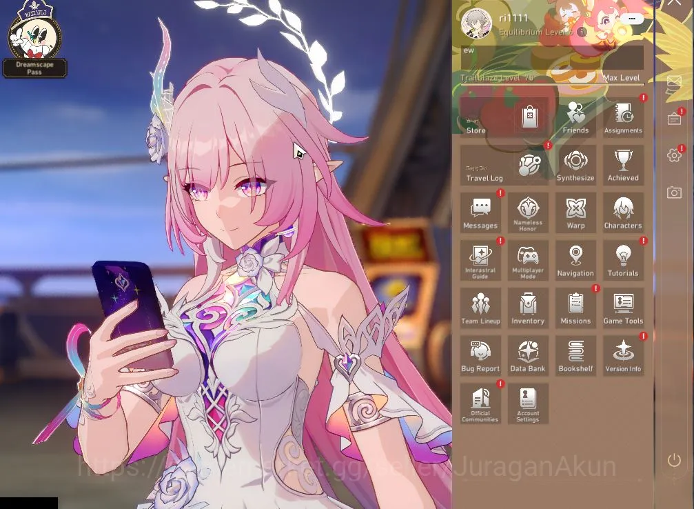 Honkai Star Rail End Game ASIA|TL 70|14 Limited|[Phainon,The Herta E1]+Sign, image 1