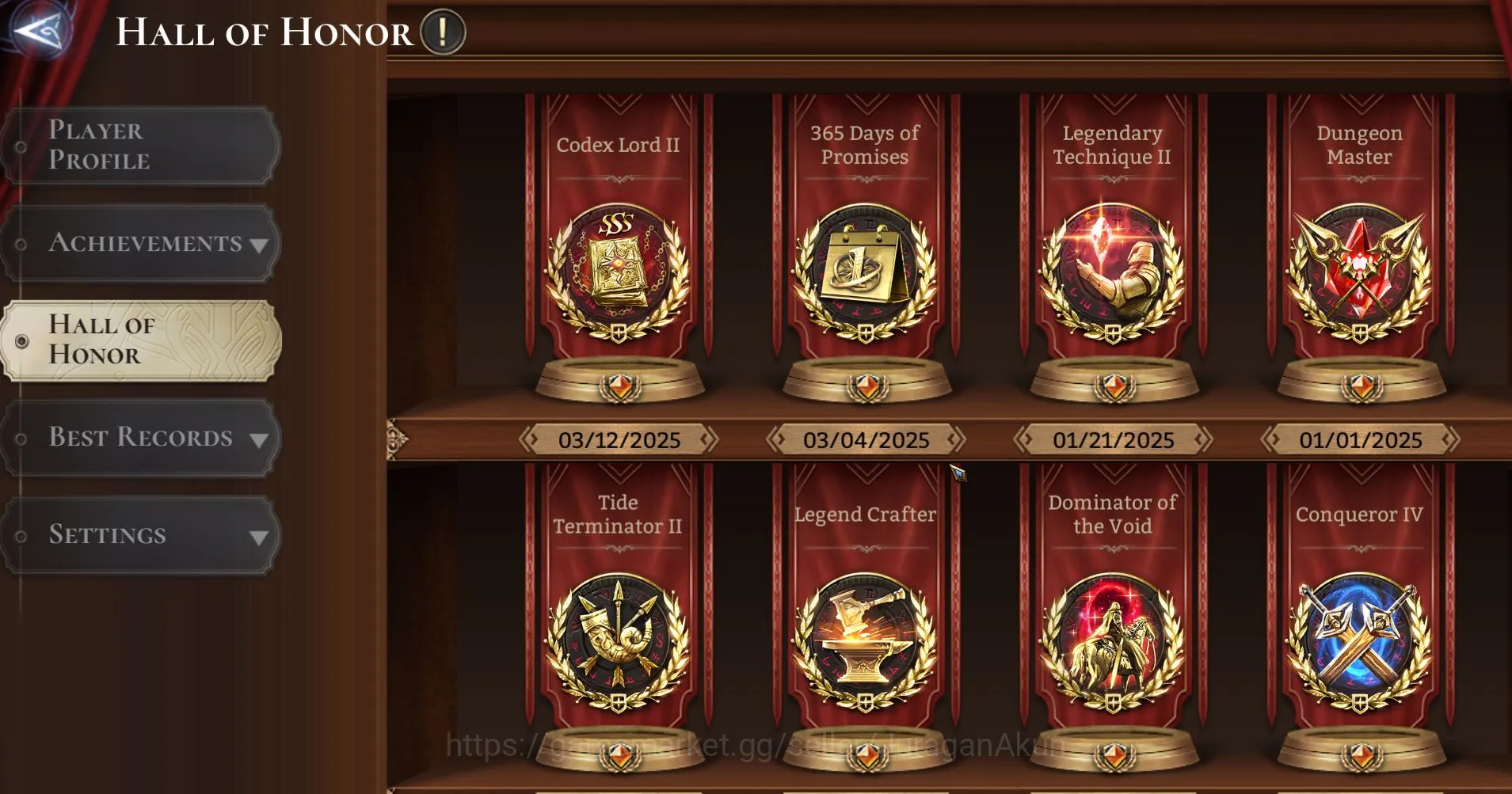 Watcher of Realms Accounts End-Game Sv 500xx|7.2M PP+16k Gems|11 Lord (IngridA3,Iovar,SolcadensA2, etc)+78 Legend 9
