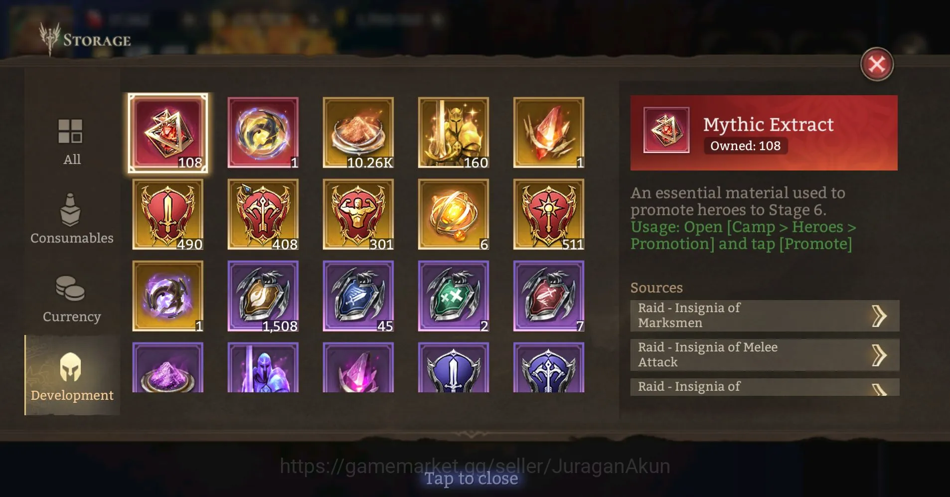 Watcher of Realms Accounts End-Game Sv 500xx|7.2M PP+16k Gems|11 Lord (IngridA3,Iovar,SolcadensA2, etc)+78 Legend 10