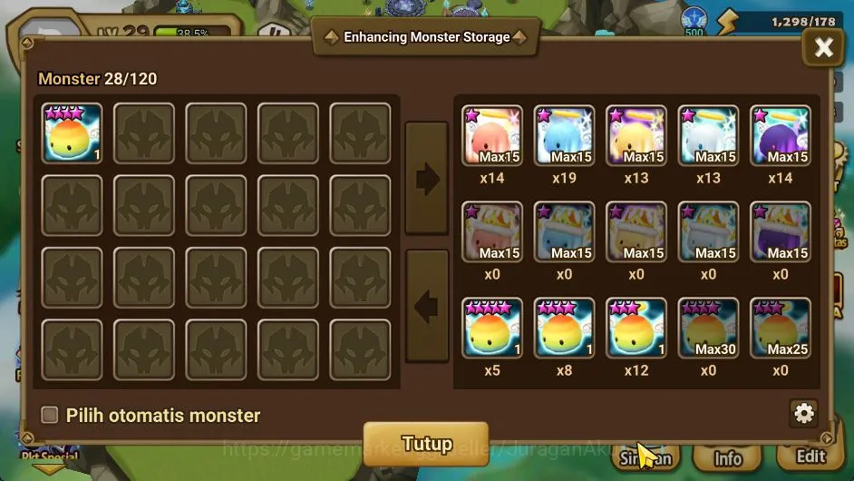 Summoners War: Sky Arena Accounts GLOBAL|Lv 29|Fresh Starter|1 LD [Trinity]|8 Total  image 4