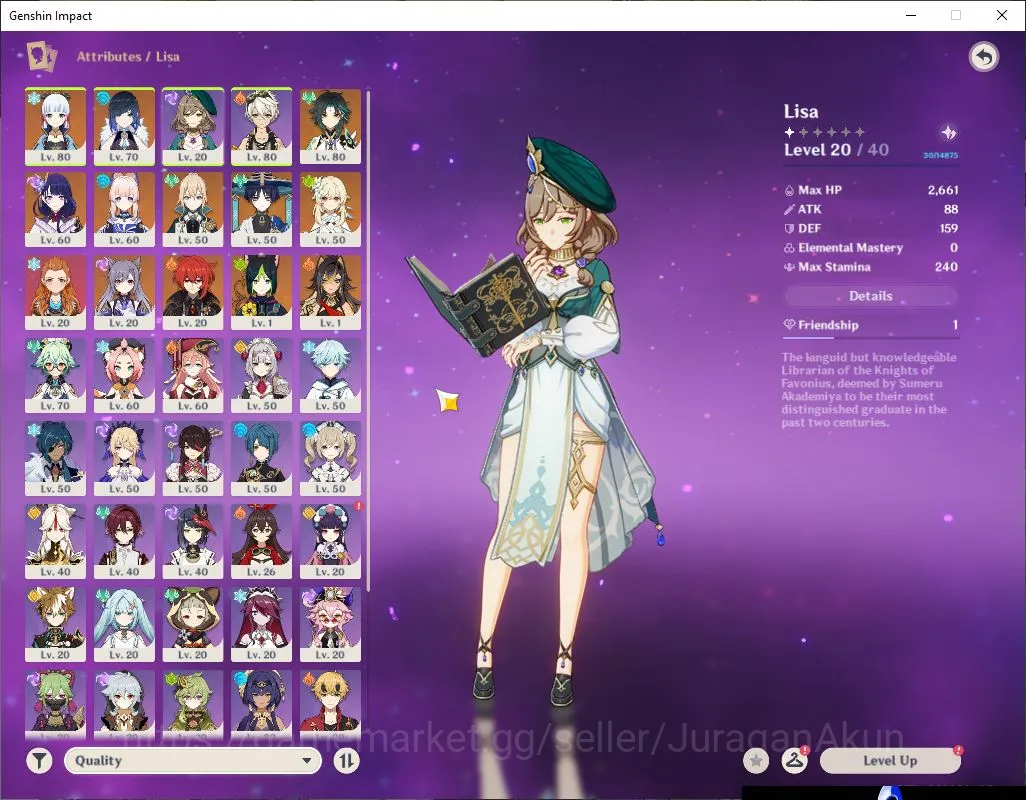 Genshin Impact Accounts Mid Game ASIA|AR 56| 6 Limited+ 3 [5* Weapon]|Ayaka +Sign, Yelan,Raiden,Xiao,Kokomi,Wanderer|MC 2