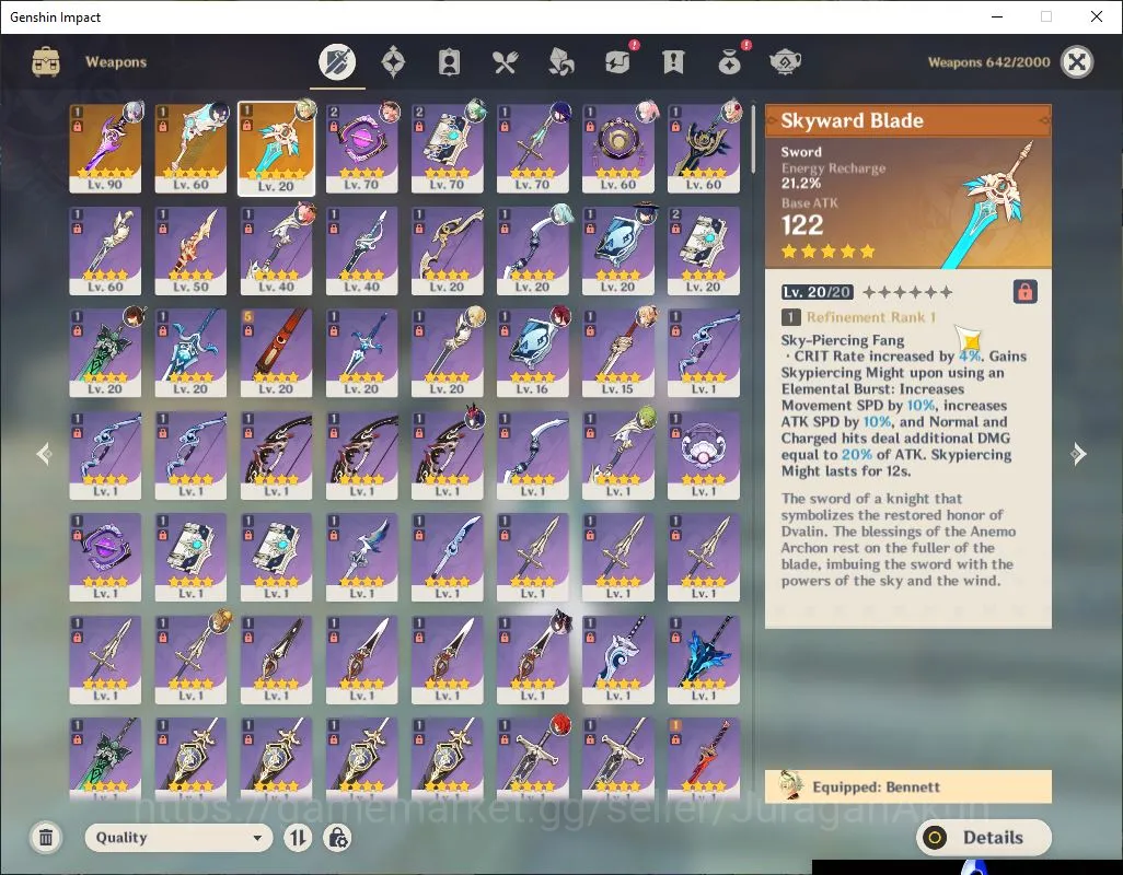 Genshin Impact Accounts Mid Game ASIA|AR 56| 6 Limited+ 3 [5* Weapon]|Ayaka +Sign, Yelan,Raiden,Xiao,Kokomi,Wanderer|MC 3