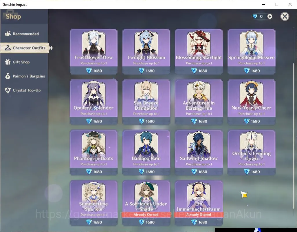 Genshin Impact Accounts Mid Game ASIA|AR 56| 6 Limited+ 3 [5* Weapon]|Ayaka +Sign, Yelan,Raiden,Xiao,Kokomi,Wanderer|MC 7