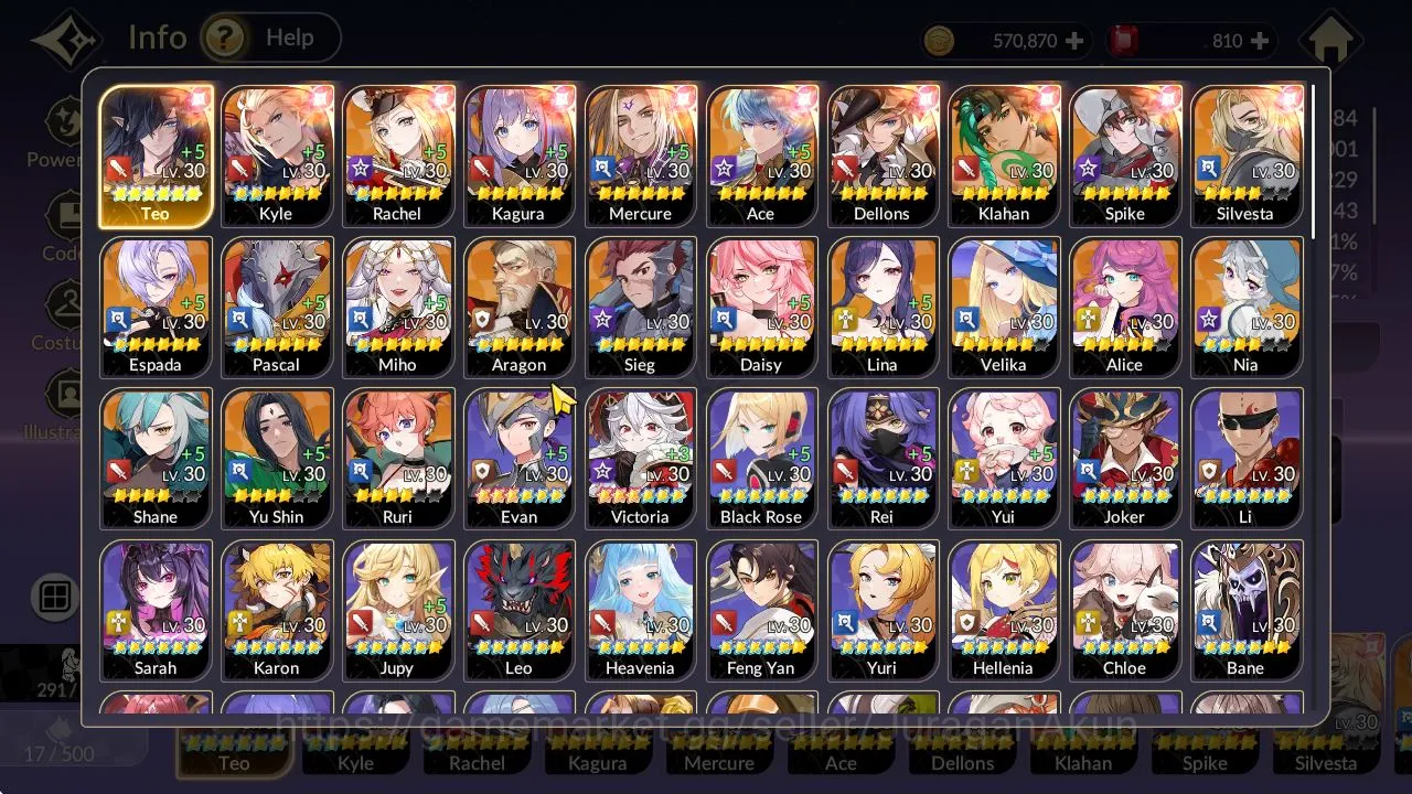 Seven Knights Re:Birth Accounts [Re:BIRTH]Global300xx| 23 Legend,10 SPECIAL|Teo Tc image 3