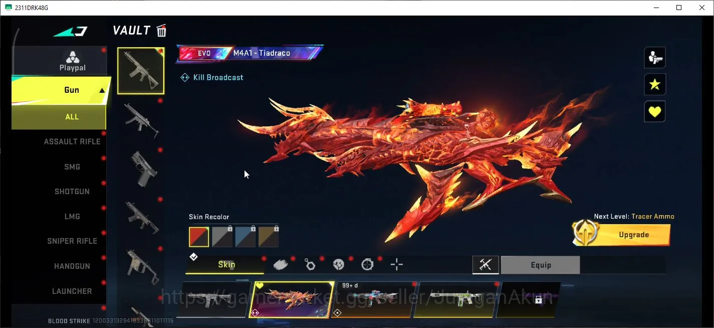 Blood Strike Accounts Asia|EVO M4A1-Tiadraco Lv2| 3 Ultra (Zero,Blast,No image 2