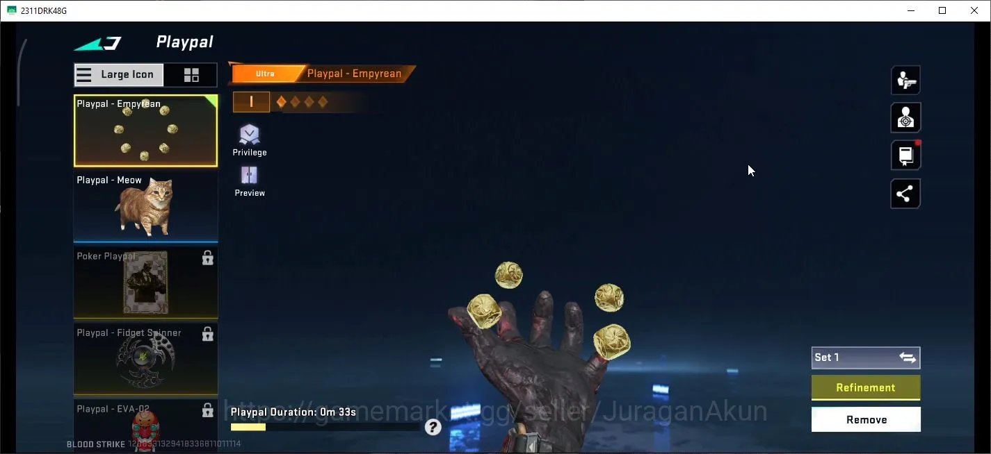 Blood Strike Accounts Asia|EVO M4A1-Tiadraco Lv2| 3 Ultra (Zero,Blast,No image 3
